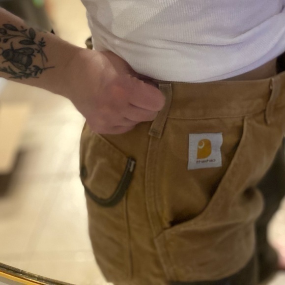 Vintage 1990s WU256 Carhartt two tone cargo pants
